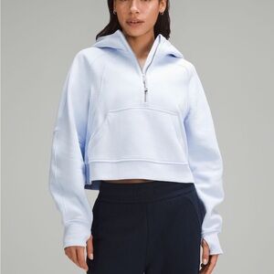 NWT lululemon scuba 1/2 zip